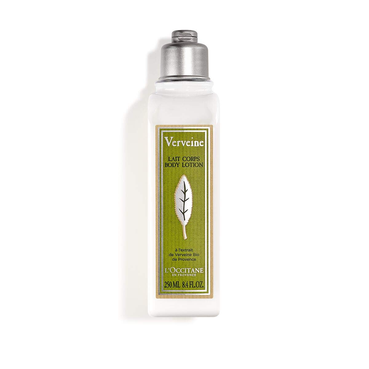 LOccitane Verbena Body Lotion Refreshing Lemon Scent  Softening  Moisturizing  With Grape Seed Oil  Shea Butter  Organic Verb