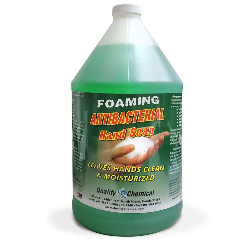 Quality Chemical Antibacterial Liquid Foaming Hand Soap Refill - 128 Oz Pack Of 1