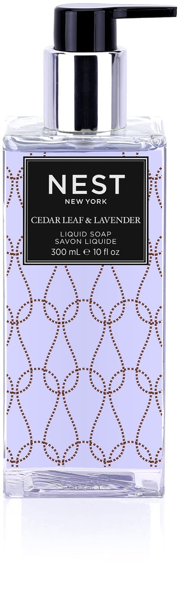 Nest Fragrances Cedar Leaf & Lavender Liquid Hand Soap, 10 Fl Oz - Clear, Scented Cleanser