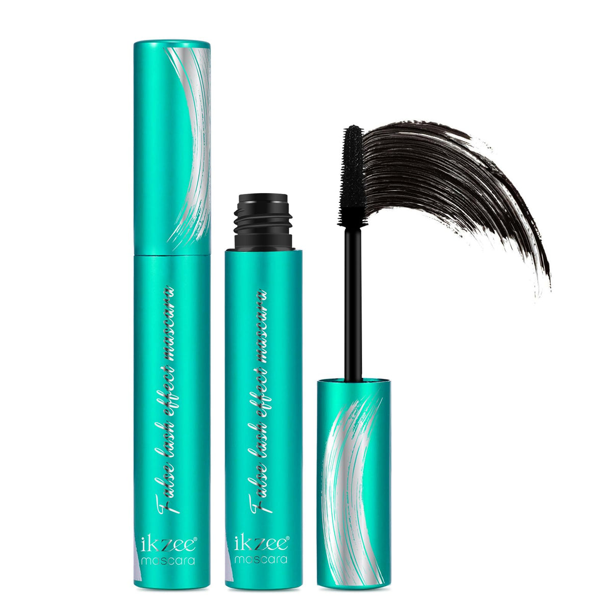 Find Back 0.38 Oz Waterproof Mascara - False Lash Effect, Long-Lasting, Lightweight, Green