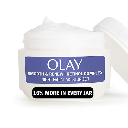 Olay Retinol Face Moisturizer - 2 Oz Fragrance Free Night Cream For Fine Lines & Wrinkles