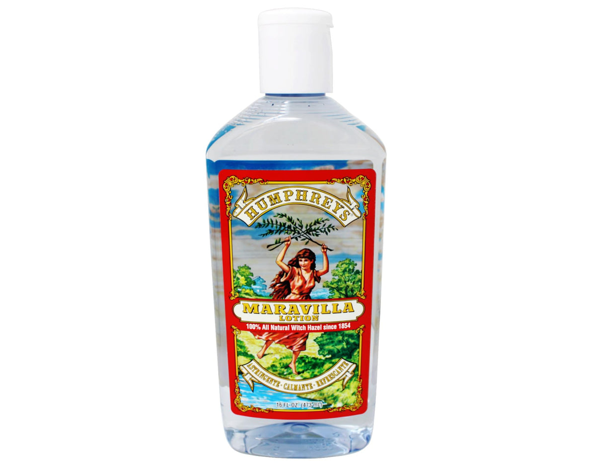 Humphreys Witch Hazel Astringent Lotion - Soothes Redness, 16 Fl Oz, Skin Softener