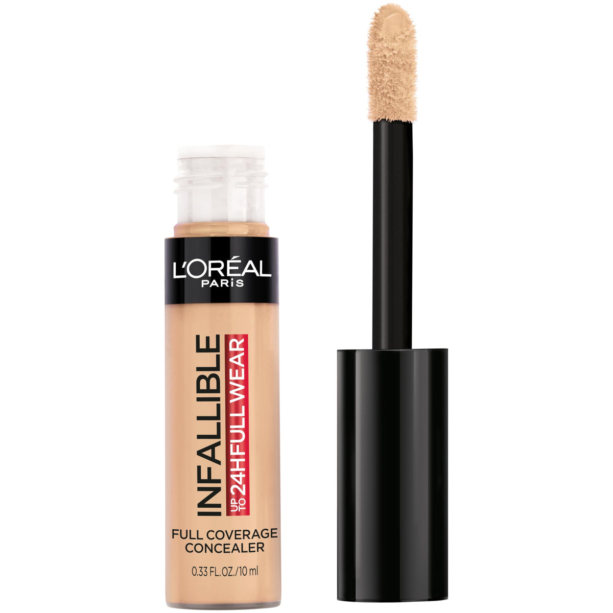 L'Oreal Paris Infallible Full Wear Concealer, Waterproof Matte, Pecan, 0.33 Fl Oz