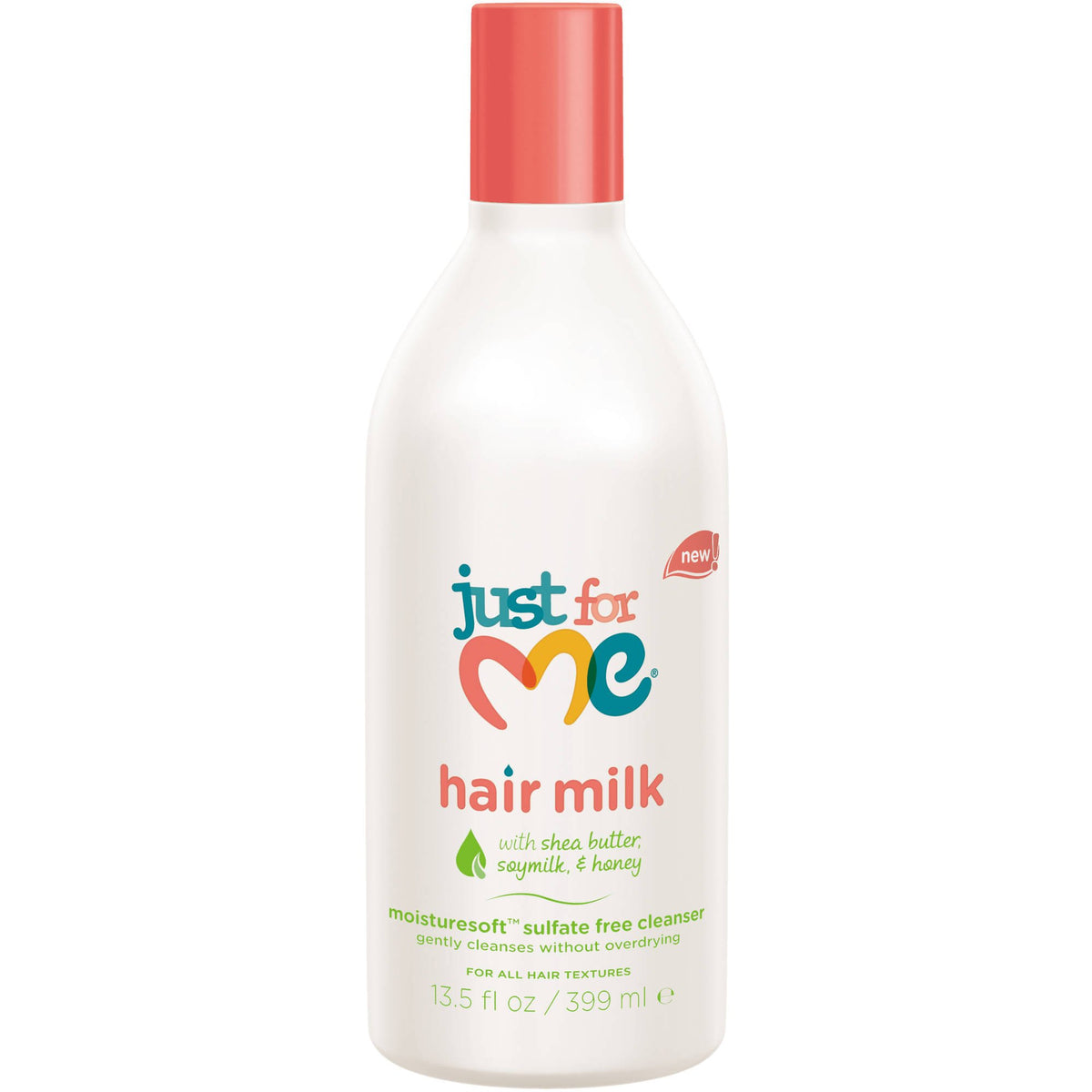 Just For Me Sulfate-Free Natural Hair Milk, 13.5 Oz - Soft & Beautiful Hair Care