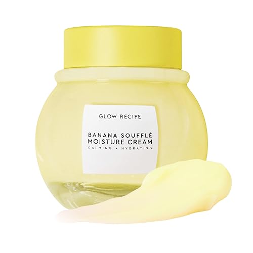 Glow Recipe Banana Souffle Moisturizer - Lightweight Hydrating Cream With Centella & Turmeric, 50Ml