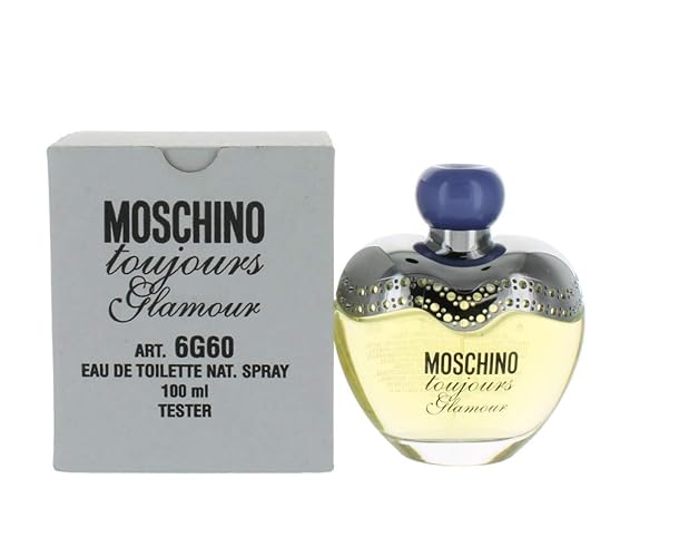 MOSCHINO TOUJOURS GLAMOUR Eau de Parfum Spray for Women, 3.4 Ounce - Elegant Fragrance by MOSCHINO