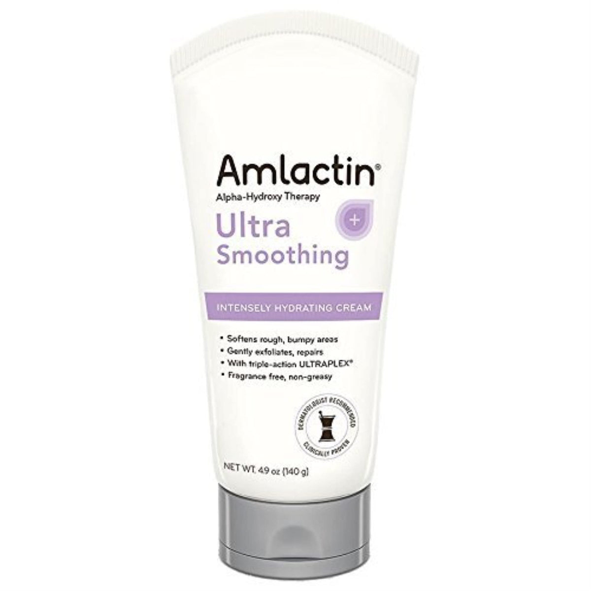 Amlactin Hydrating Body Cream, Fragrance-Free, 3 Pack, 4.9 Fl Oz Each