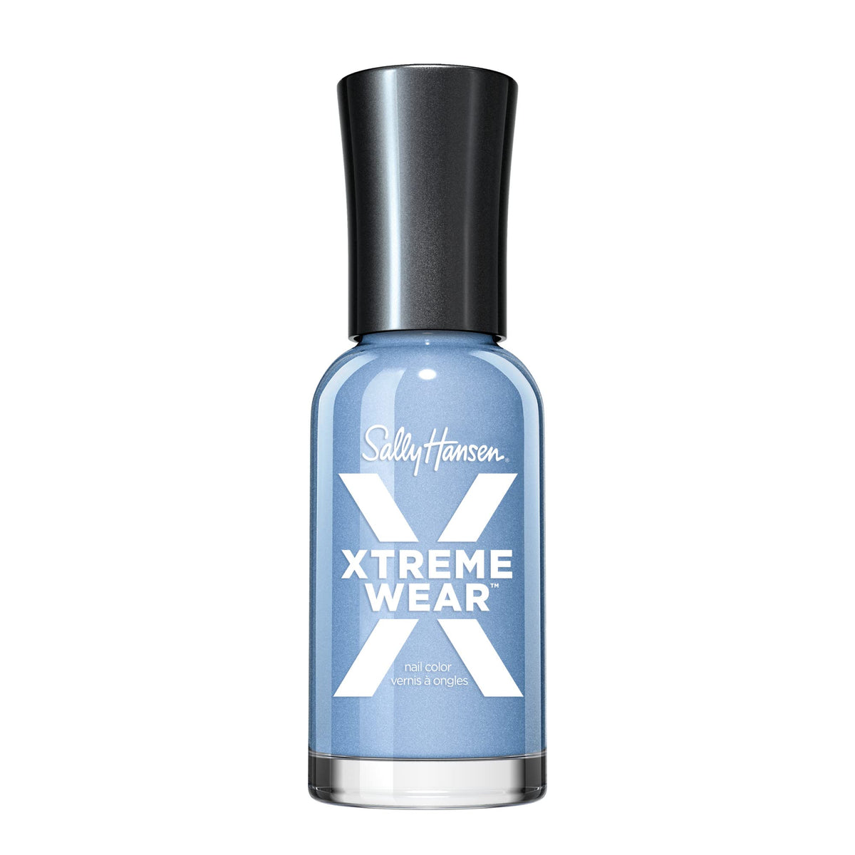 Sally Hansen Xtreme Wear Nail Polish  StreakFree  Shiny Finish  LongLasting Nail Color  Babe Blue  040 fl oz