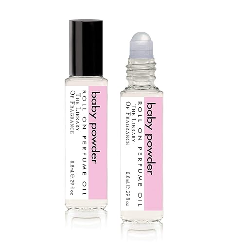 Demeter Baby Powder Roll-On Perfume Oil, 0.29 Oz - Fresh Scent, Long-Lasting Fragrance