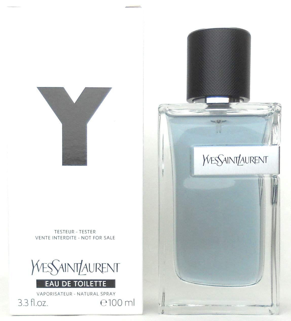 Yves Saint Laurent Y Eau De Toilette Spray For Men, 3.4 Oz - Tester Version