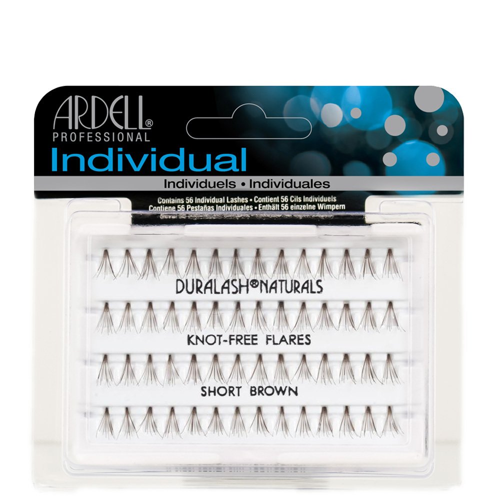 Ardell Duralash Naturals Flare Short Brown Lashes - 2 Pack (56 Lashes) - Nylon