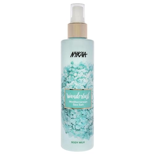 Nykaa Naturals Wanderlust Body Milk - Mediterranean Sea Salt, 6.76 Oz For Women