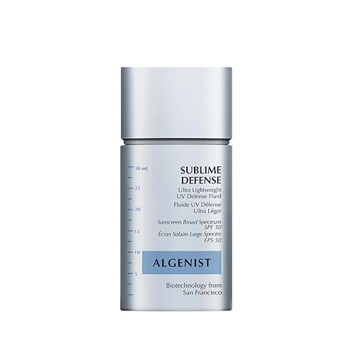 Algenist Uv Defense Fluid Spf50 - Sheer Oil-Free Sunscreen With Vitamin E & Green Tea, 30Ml