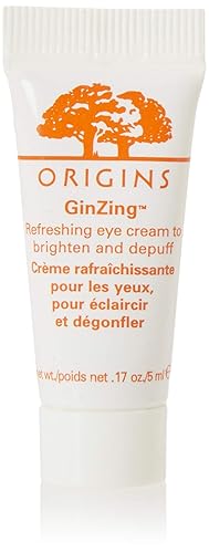 Origins Ginzing Refreshing Eye Cream - Lot Of 3, 15Ml Total, Brightening & Depuffing Formula