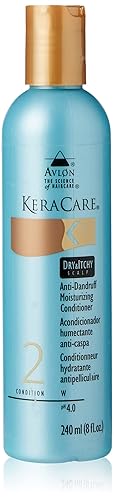 Keracare Moisturizing Conditioner 8 Oz - Flax Seed, Coconut Oil, Aloe - Dandruff Relief