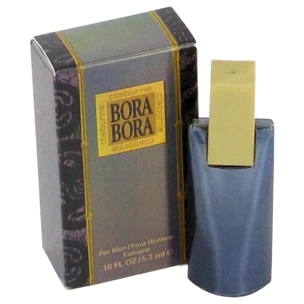 Bora Bora Miniature Eau De Toilette 0.18 Fl. Oz. for Men by LIZ CLAIBORNE - Fresh, Designer Fragrance Splash