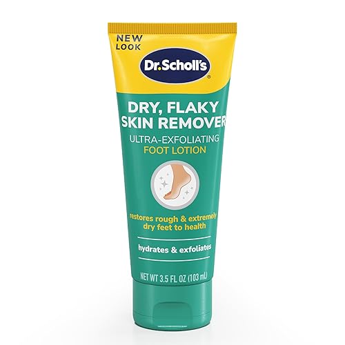 Dr. Scholl'S Ultra Exfoliating Foot Lotion Cream, 3.5 Oz - Heal Dry Cracked Feet, Moisturizer