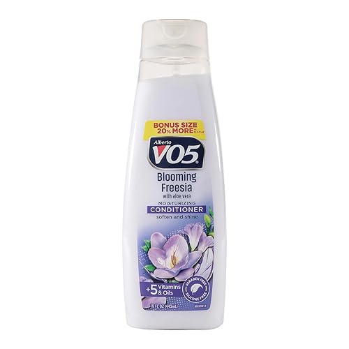 Alberto VO5 Blooming Freesia Conditioner - Revitalizing Hair Care, 15 oz - Floral Fragrance