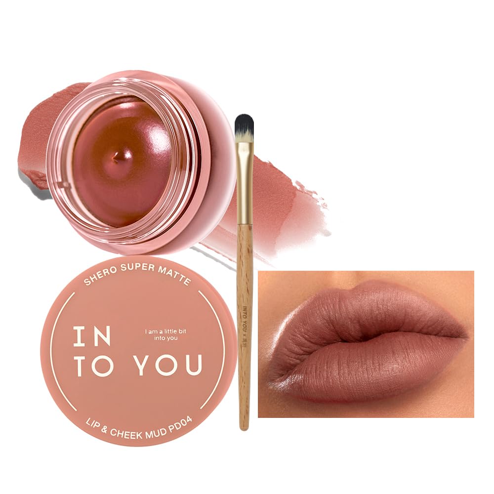 Into You Matte Liquid Lipstick, Waterproof Long Lasting Coral Nude, No Transfer, 1 Fl Oz