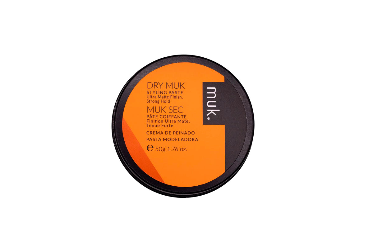 MUK. Haircare Dry Ultra Matte Styling Paste - Strong Hold, 1.7oz for Textured Styles