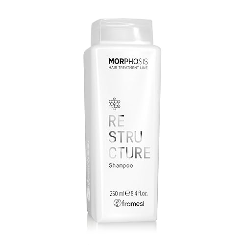 Framesi Morphosis Restructure Shampoo - 8.4 Fl Oz For Damaged Hair Repair And Nourishment