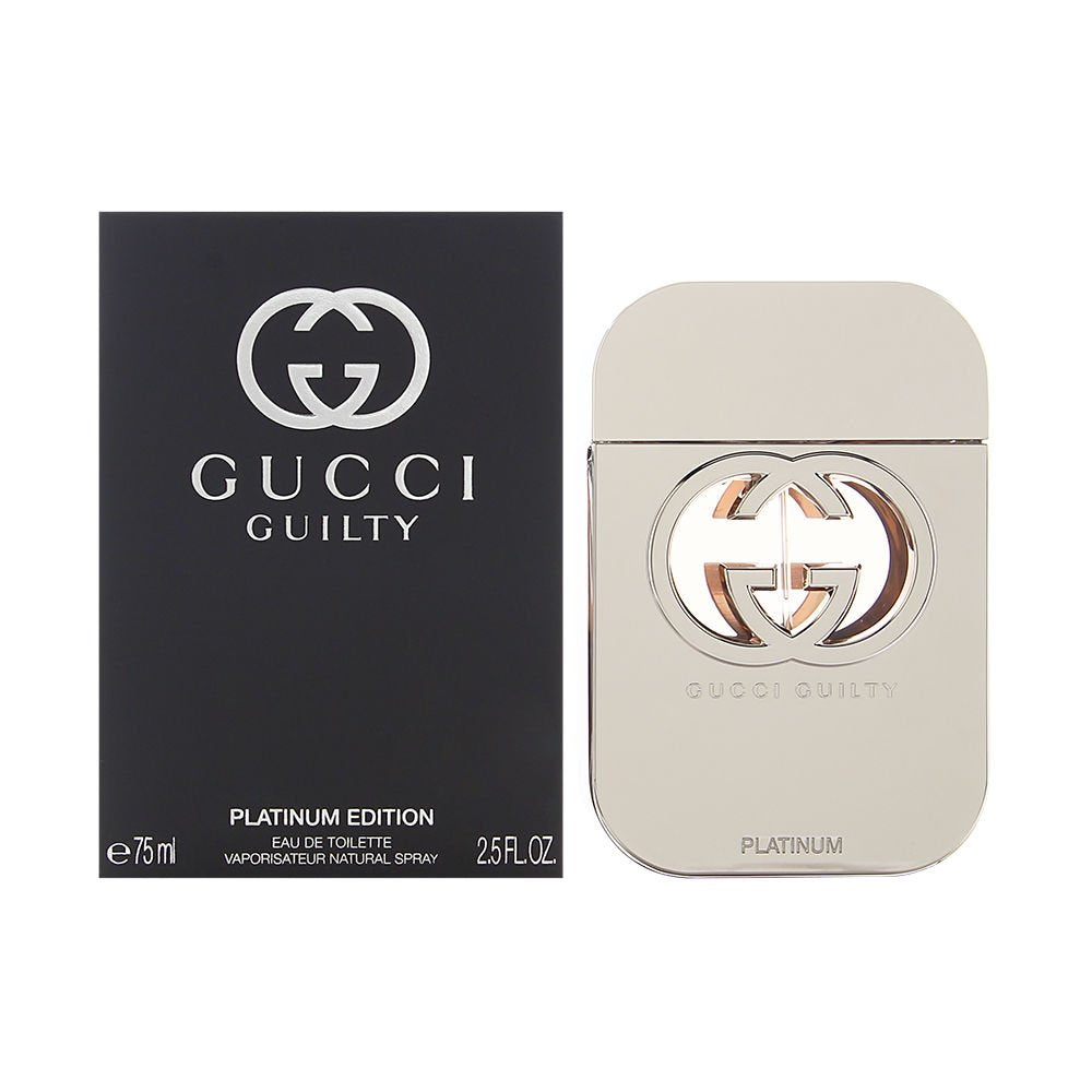 Gucci Guilty Platinum Edition Eau De Toilette Spray For Women, 2.5 Fl Oz