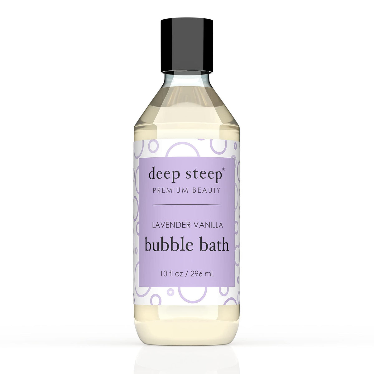 Deep Steep Lavender Vanilla Bubble Bath, 10 Oz - Relaxing Bath Soak For Ultimate Serenity