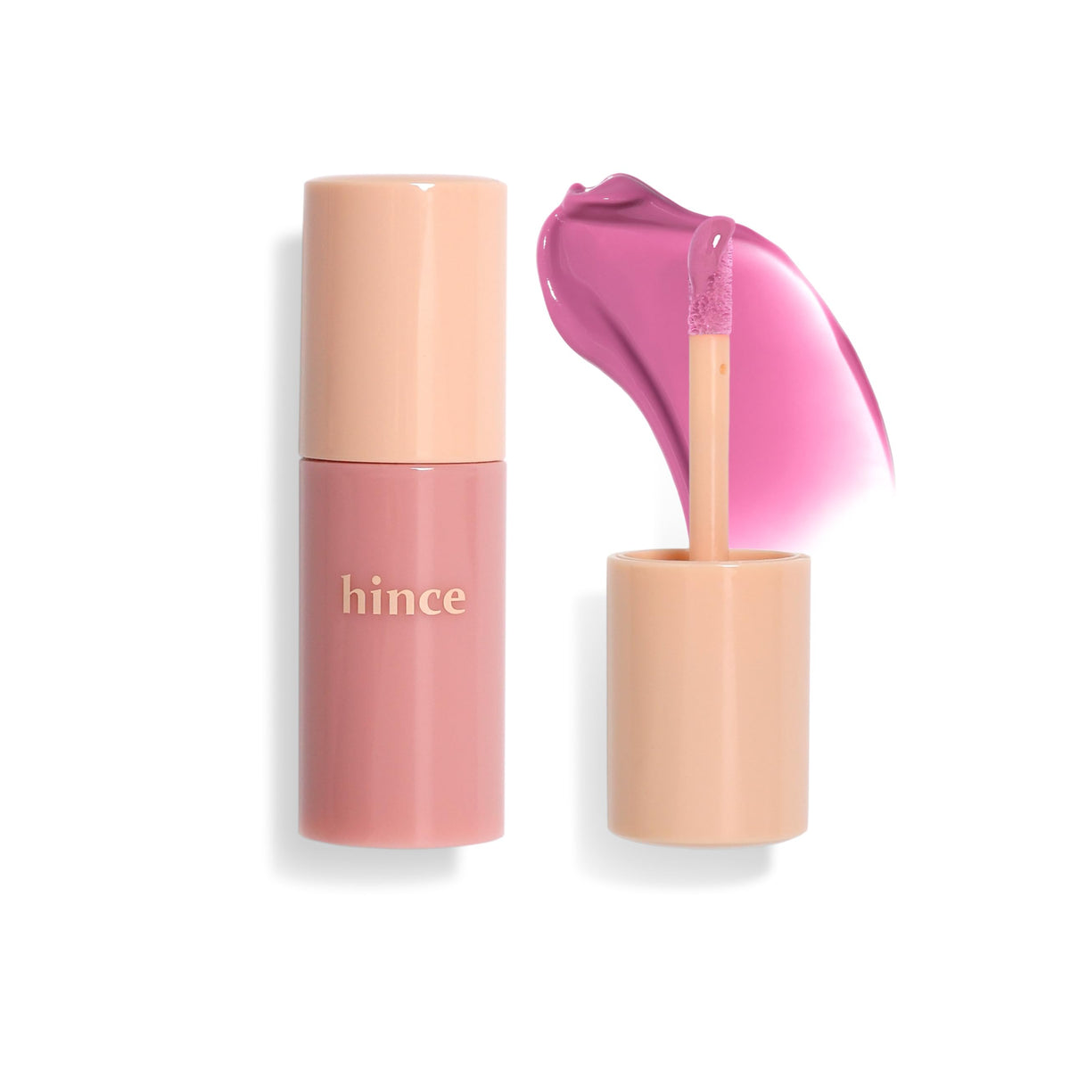 Hince Dewy Liquid Cheek Tint - Raw Glow Blush, Cool Flutter, 0.2 Fl Oz, Vegan