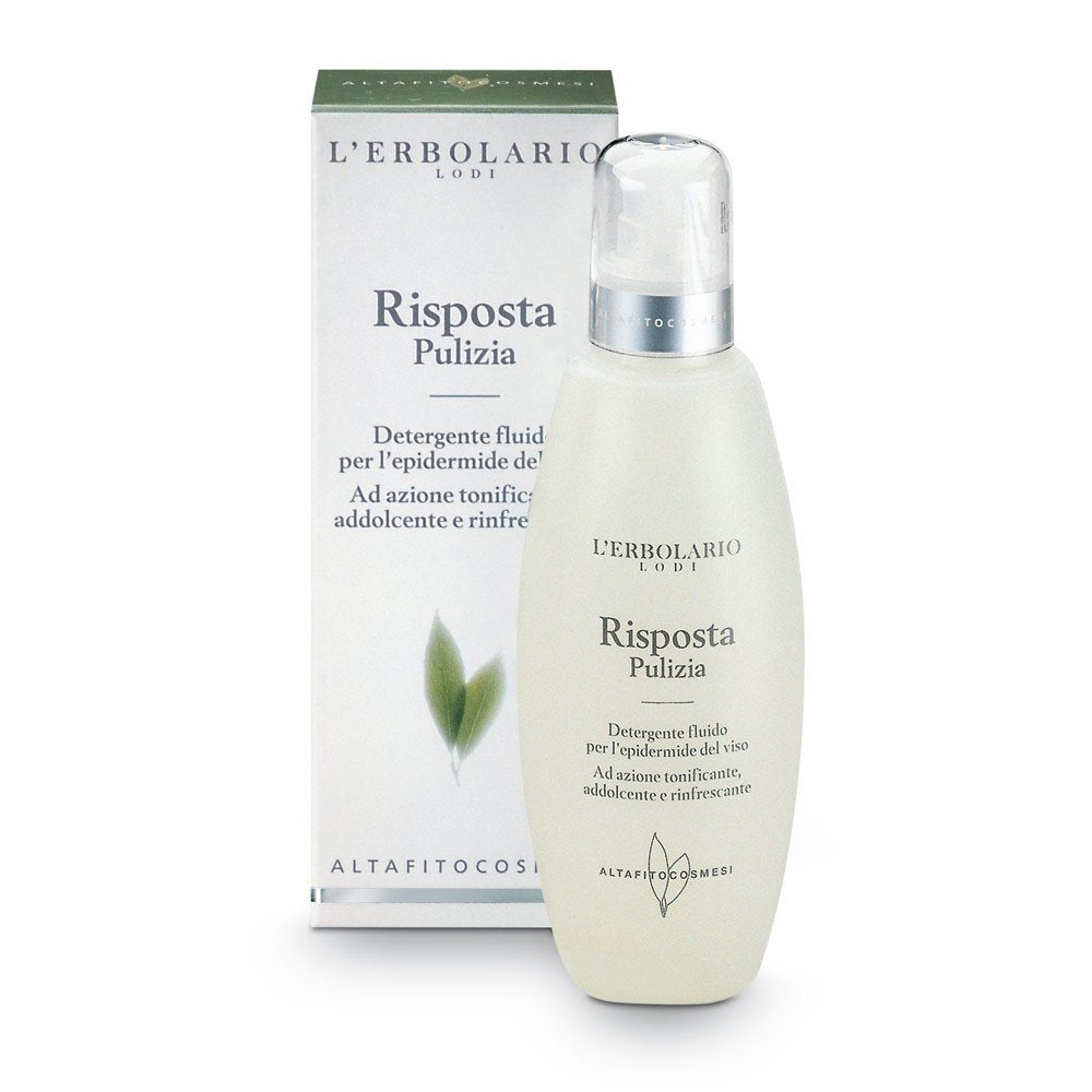 Risposta Response Pulizia cleaning Liquid Face cleanser by LErbolario Lodi