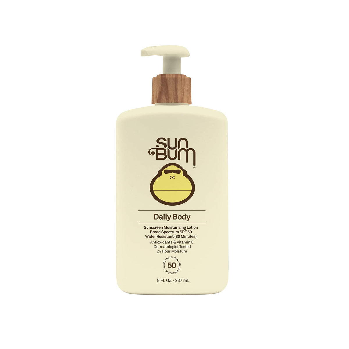 Sun Bum Spf 50 Sunscreen Lotion - Broad Spectrum, Moisturizing, Vegan, 8 Fl Oz