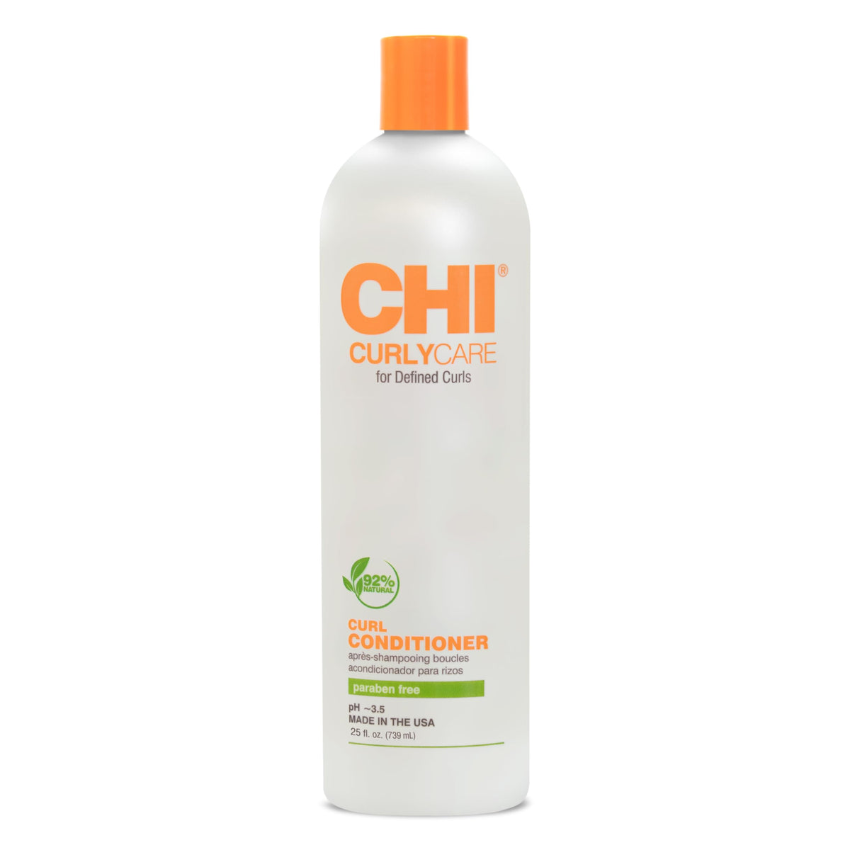 Chi Curlycare Curl Conditioner - Hydrates Curls, Reduces Frizz, 25 Oz, Sulfate & Paraben-Free