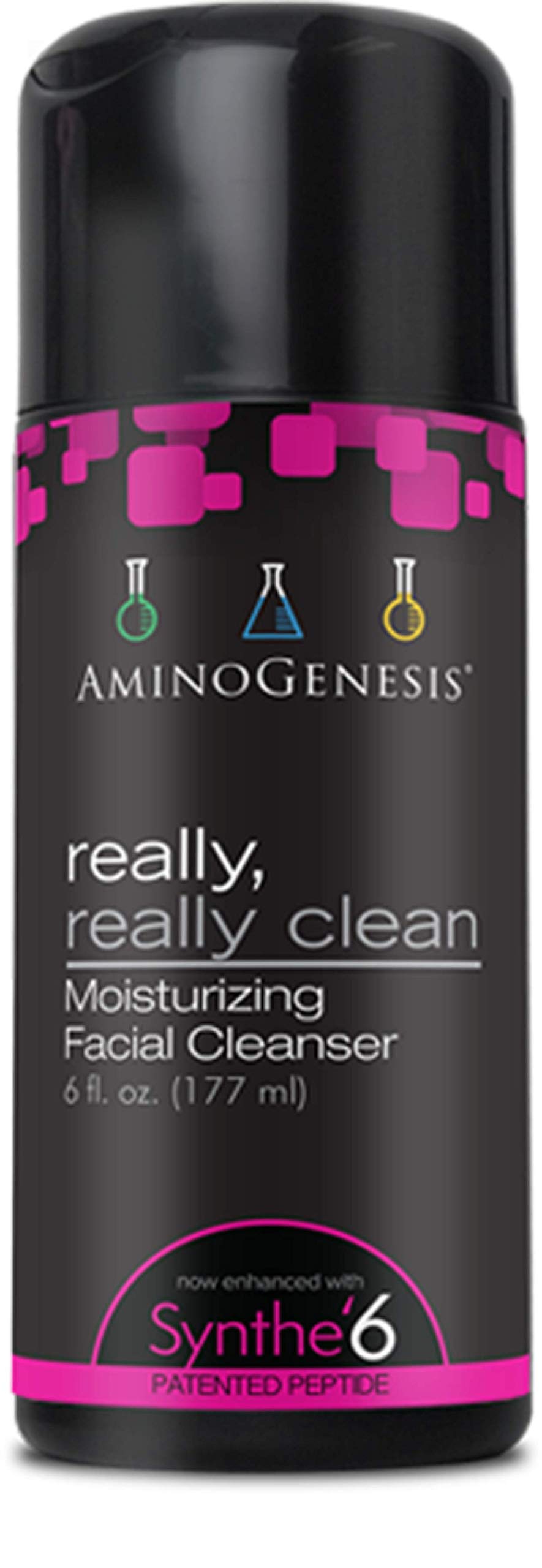 Aminogenesis Really Clean Daily Facial Cleanser For Oily, Dry, Sensitive, Acne-Prone Skin