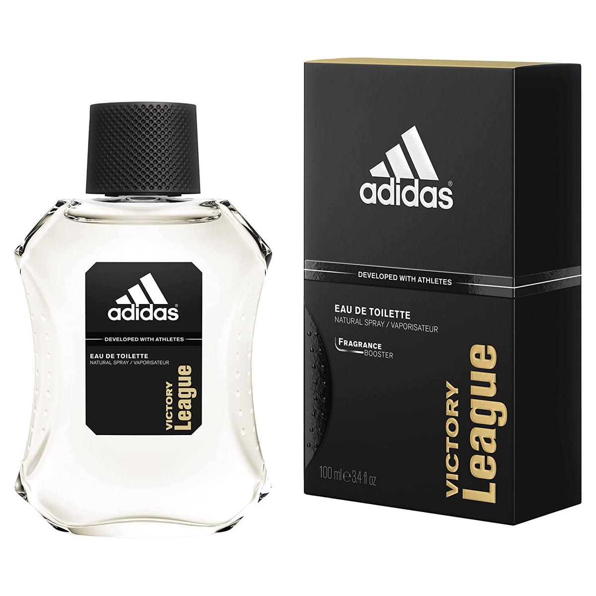 Adidas Victory League Eau De Toilette Spray For Men, 3.4 Fl Oz - Fresh & Masculine Fragrance