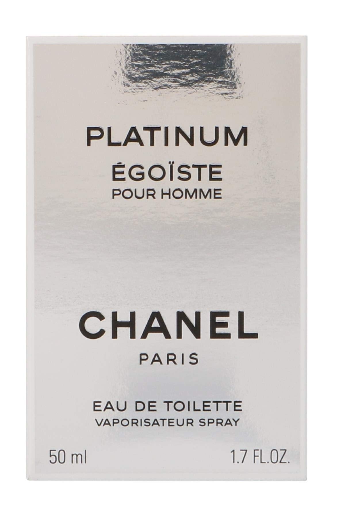 Egoiste Platinum By Chanel For Men, 1.7Oz Eau De Toilette Spray - Luxury Fragrance