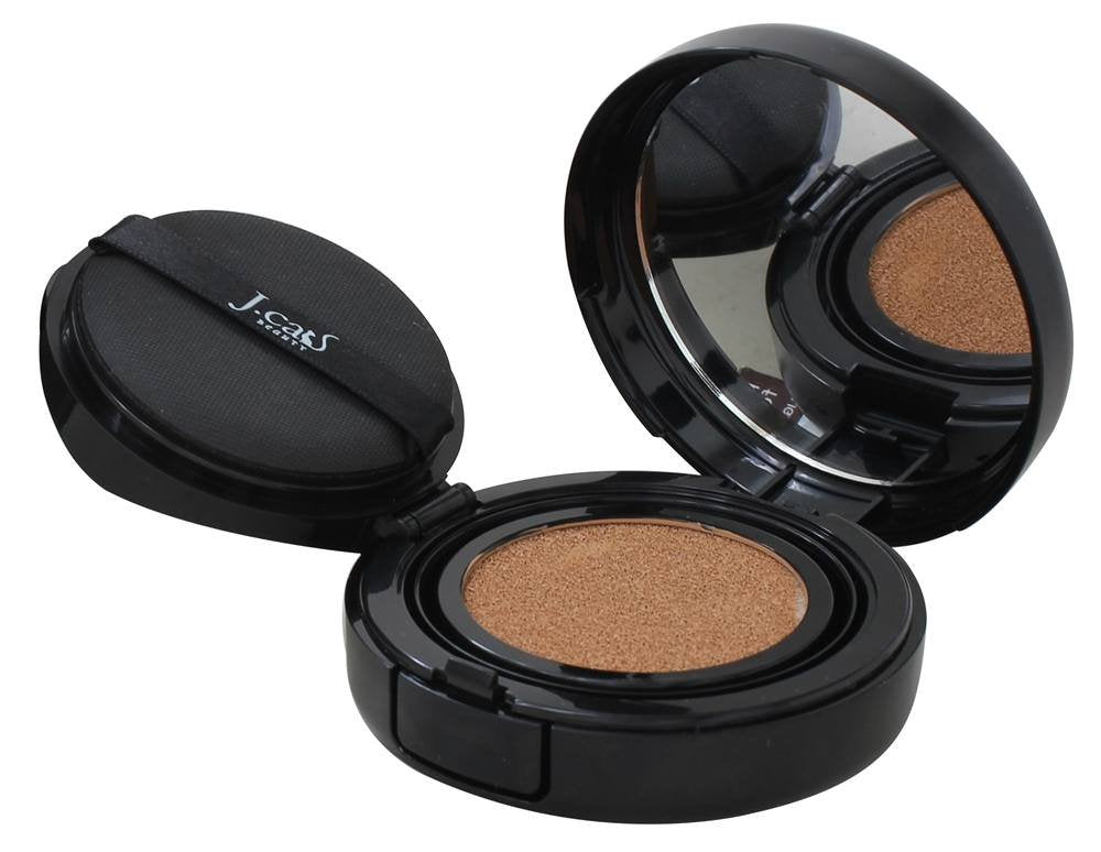 J.Cat Beauty Cushion Compact - Golden Medium, 1 Count - Flawless Finish Foundation