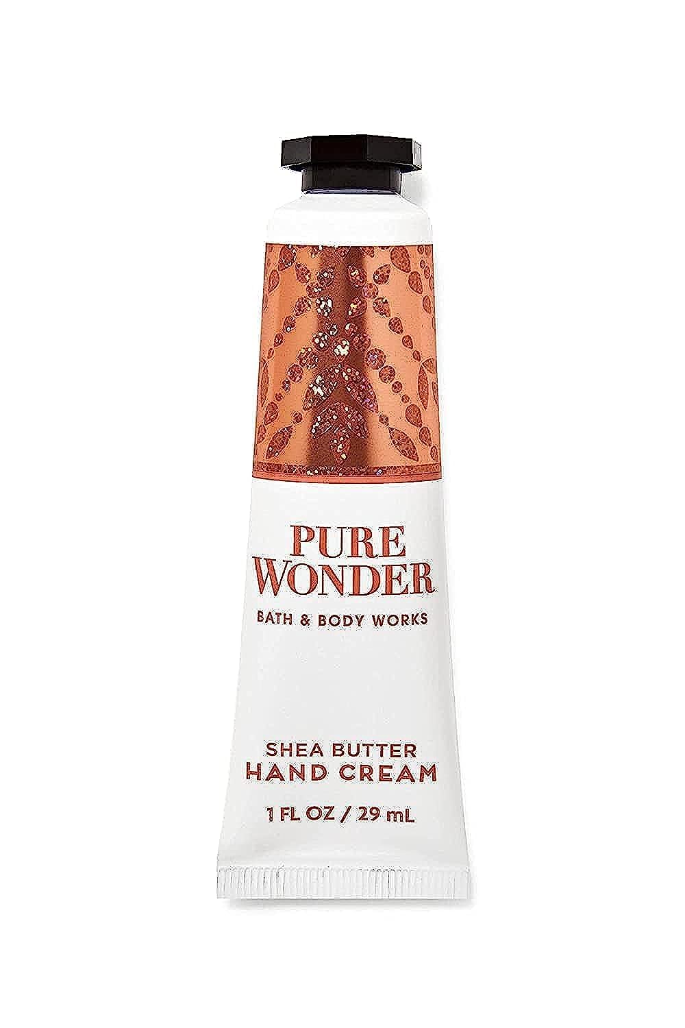 Bath & Body Works Shea Butter Hand Cream, Pure Wonder, 1Oz - Moisturizing & Nourishing