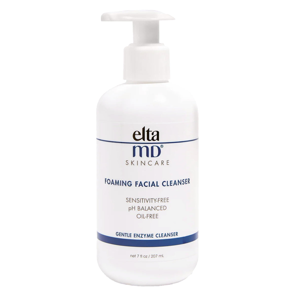 Eltamd Foaming Facial Cleanser - Gentle Oil-Free Face Wash & Makeup Remover, 7 Oz Pump