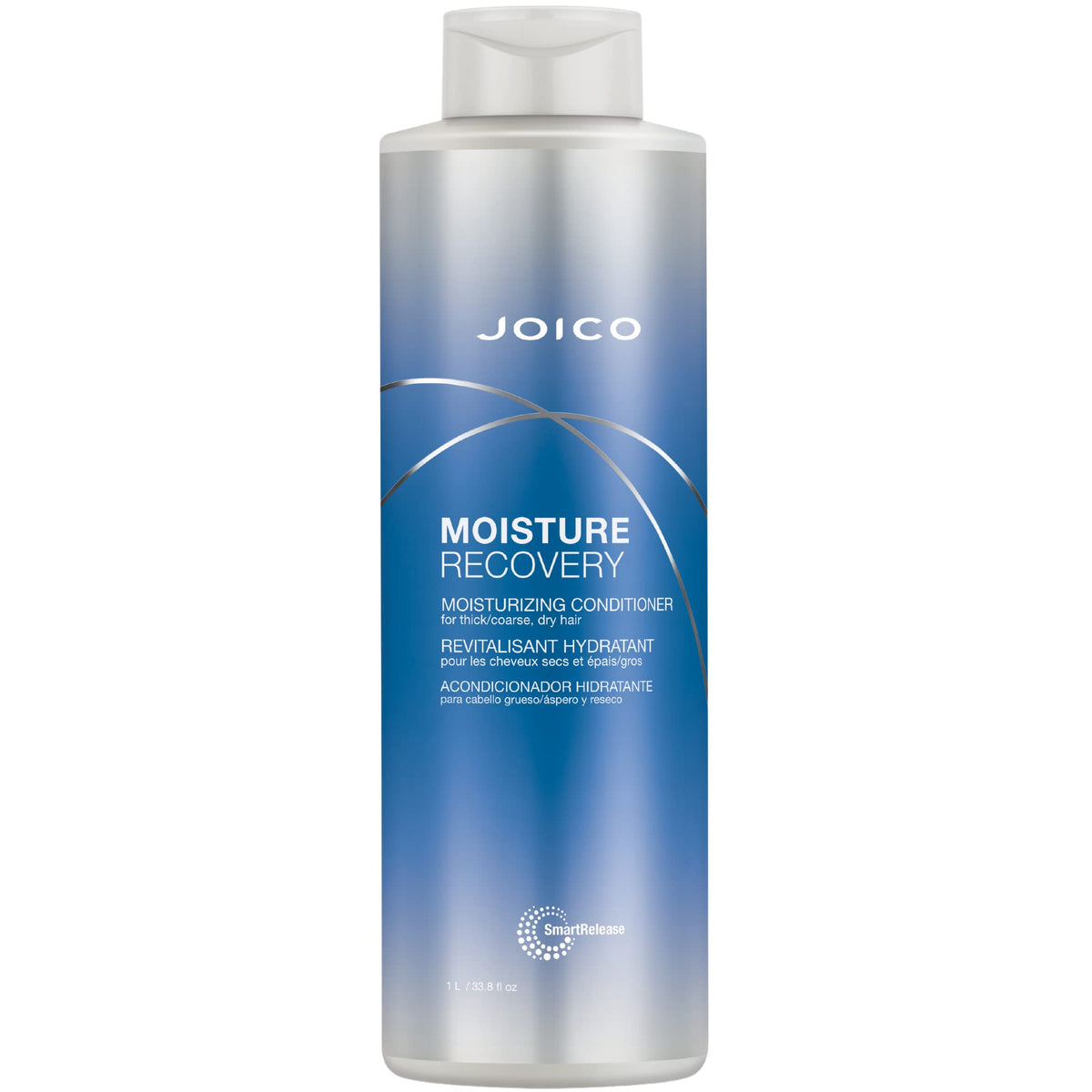 Joico Moisture Recovery Conditioner For Thick, Coarse Hair - 33.8 Fl Oz, With Jojoba Oil & Shea Butter