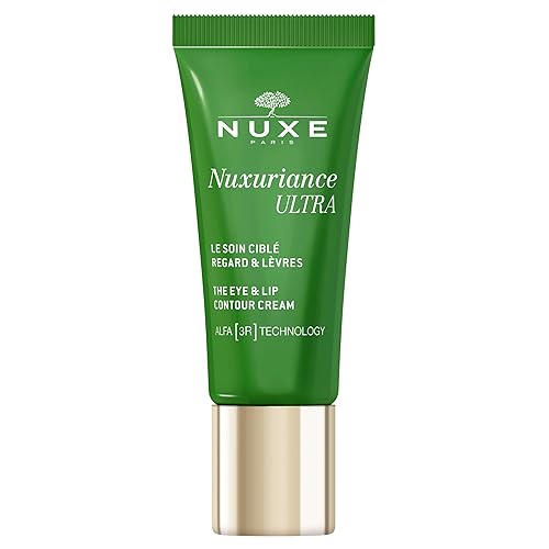 Nuxe Nuxuriance Ultra Eye & Lip Contour Cream, Hyaluronic Acid, Anti-Aging, 0.51 Oz