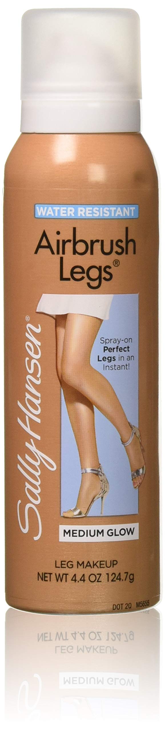 Sally Hansen Airbrush Legs Medium Glow 4.4 Oz (2 Pack) - Perfect For Flawless Skin Finish