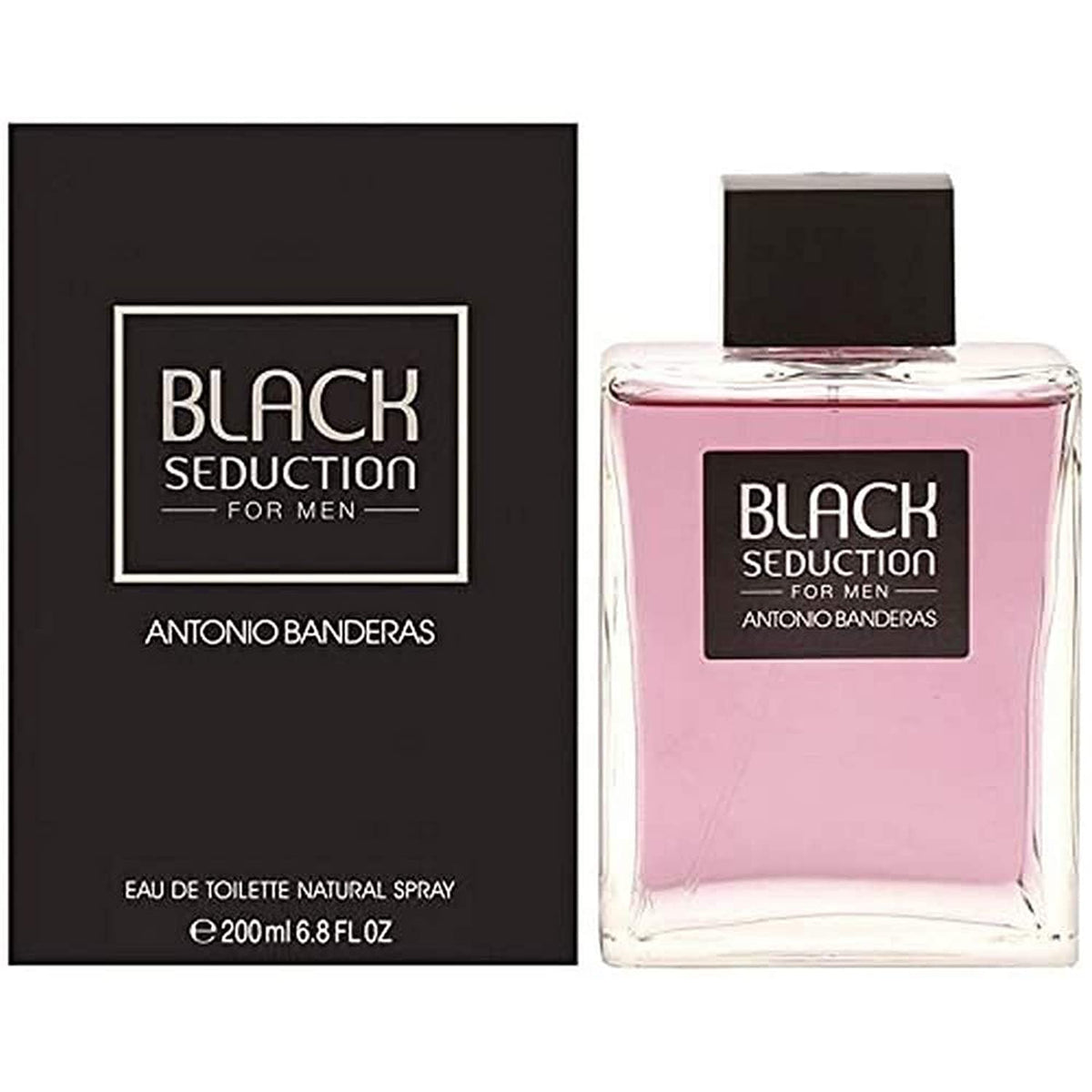 Antonio Banderas Black Seduction Eau De Toilette Spray For Men, 6.8 Oz