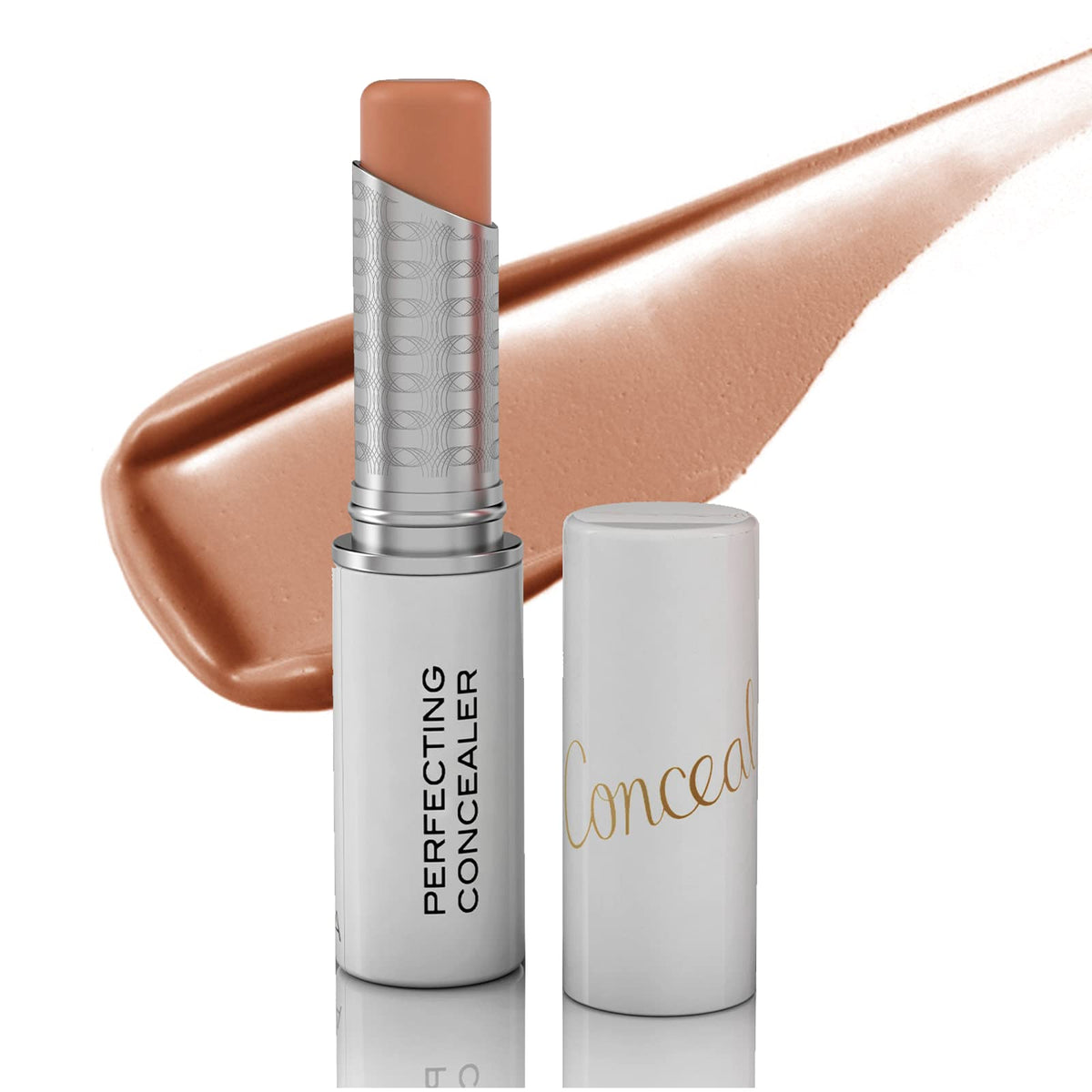 Mirabella Perfecting Longwear Cream Concealer Stick - Hydrating, Age-Defying, Medium/Dark Iv