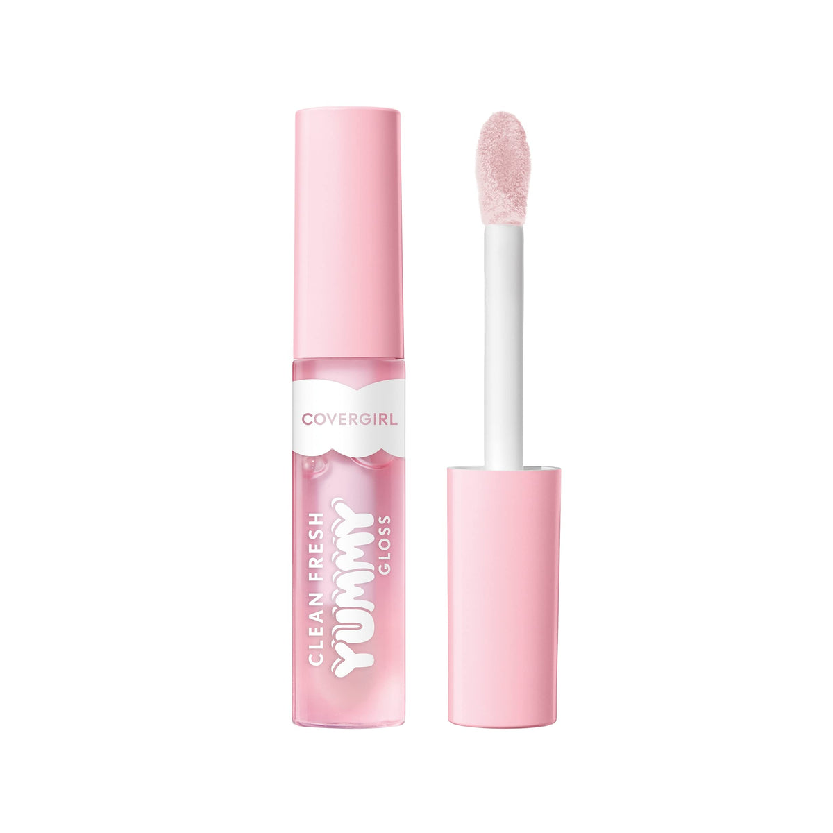 Covergirl Clean Fresh Yummy Gloss - Sheer Vegan Lip Gloss, Natural Scents, 0.33 Fl Oz