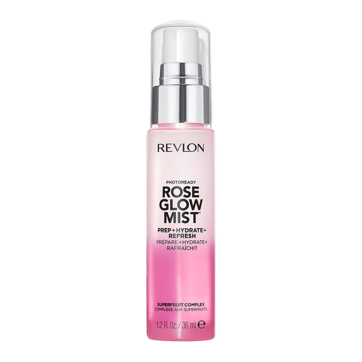 Revlon Photoready Rose Glow Face Primer & Hydrating Mist, 1.2 Fl Oz, Nourishing Oils