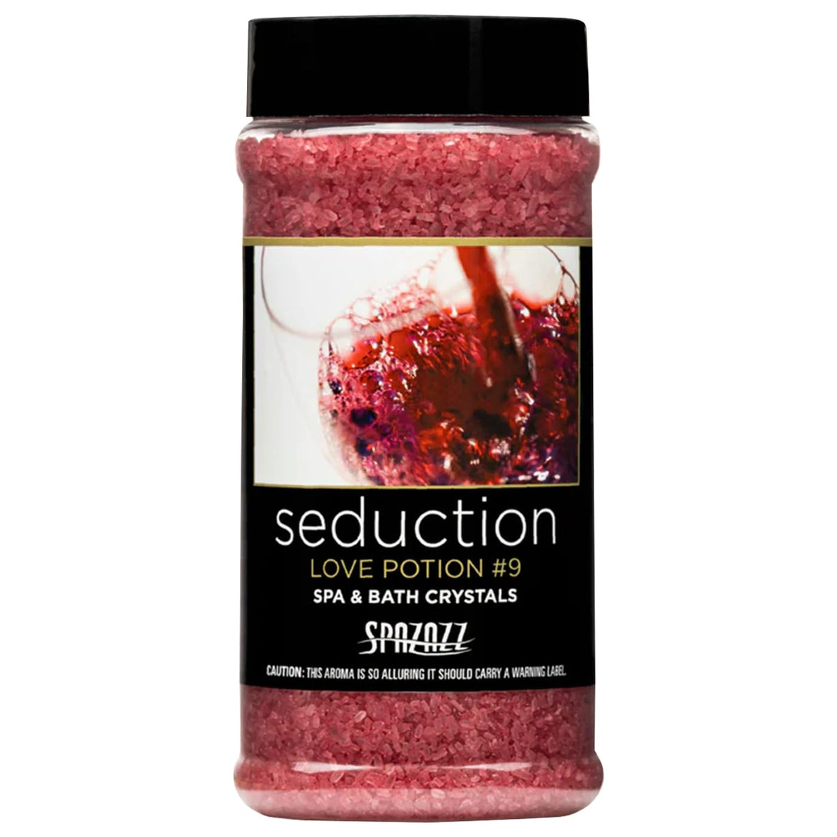 Spazazz Love Potion No.9 Bath Crystals, 17-Ounce Seduction Minerals - Original Version