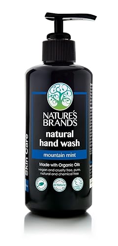 Natural Hand Wash By Nature'S Brands - Mountain Mint, 6.8 Fl Oz, Organic Ingredients