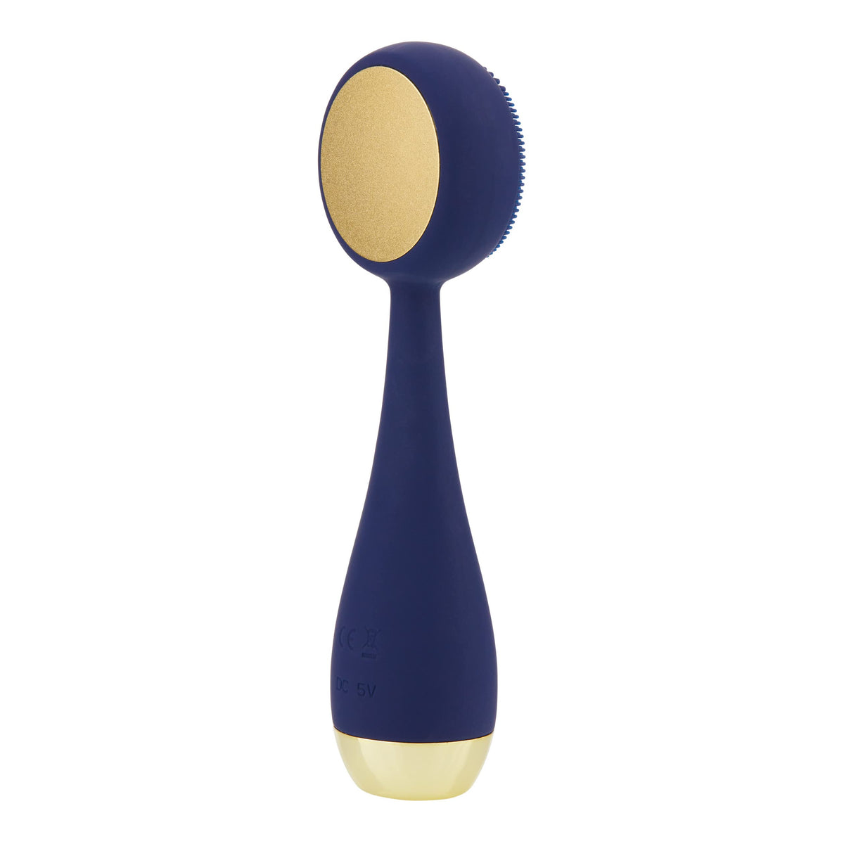 Pmd Clean Pro - Smart Facial Cleansing Device, Sonicglow, Waterproof, Anti-Aging Massager, Navy