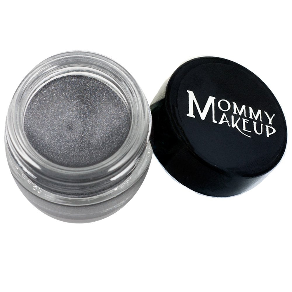 Mommy Makeup Waterproof Gel Eyeliner Pot - High Pigment, Long Lasting, Steel Magnolia 0.14 Oz