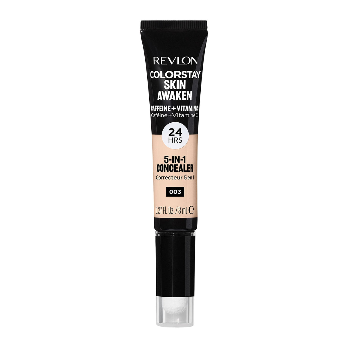 Revlon Colorstay Skin Awaken 5-In-1 Concealer, Lightweight Creamy Makeup, 003 Cool Ivory, 0