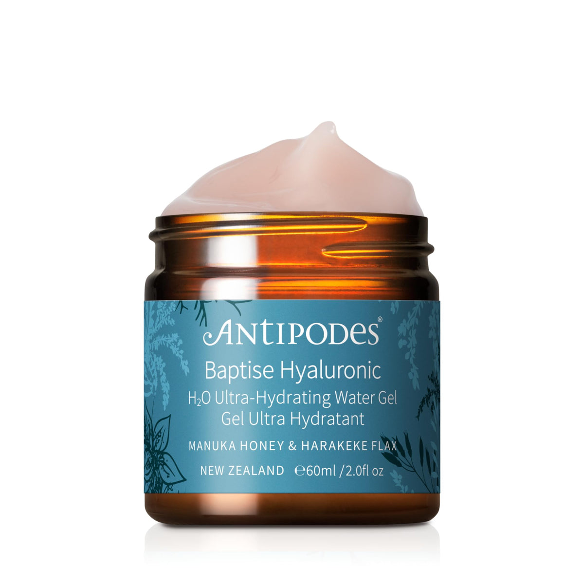 Antipodes Baptise Hydrating Water Gel Moisturizer, 60 Ml - Lightweight, Nourishing Skincare